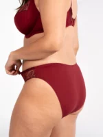 Simonne Burgundy Slip – Image 3