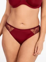Simonne Burgundy Slip
